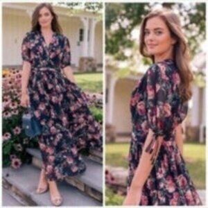 Gal Meets Glam Ashlynn Floral Dress